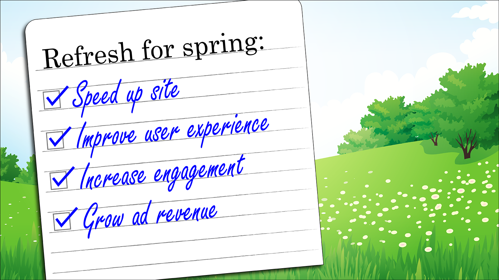 Refresh for spring